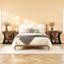 23.6" 3-Tier Nightstand Set of 2, Modern Bedside Table with Storage Shelves for Bedroom-133683112