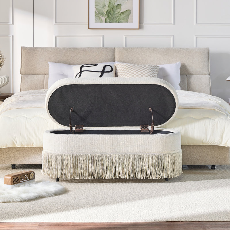 Banc style campagne moderne, Beige