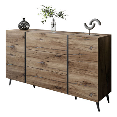 Domingues 158cm W 3 - Drawer Chest of Drawers