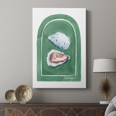 East Coast Oysters II -Gallery Wrapped Cavas