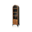 Black + Cherry wood Solid Wood Display Cases