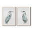 Blue Heron I - ensemble de 2 reproductions d'art sur toile encadrées-595298011-595298008