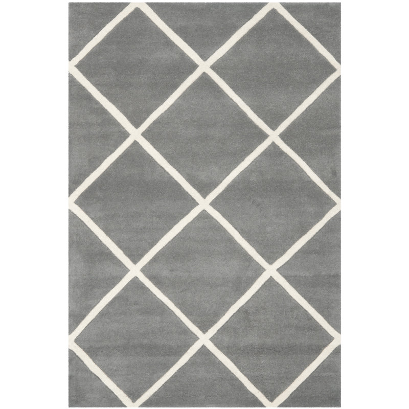 Tapis en laine touffeté à la main Teresita, Rectangle 2 pi x 3 pi