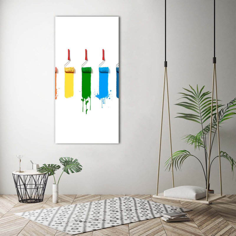 Rollers - Wrapped Canvas Print