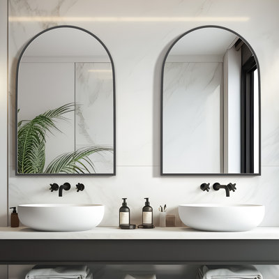 Margulies Arch Wall and Leaning Mirror