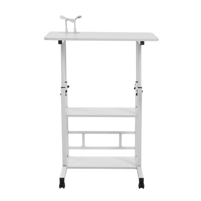 Adjustable Height Modular Iron Writing Desk