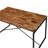 Dining Table With Metal Sled Base