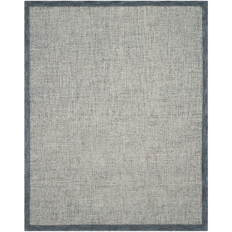 Canales Hand Tufted Wool Rug, Rectangle 8' x 10'