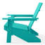 Chaise Adirondack moderne en poly (ensemble de 2), noir-1743975806