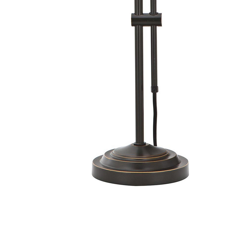 Aliaa Adjustable Metal Desk Lamp, Dark Bronze
