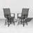 Emaleah Swivel Upholstered Counter Stool with Metal Frame-771551985