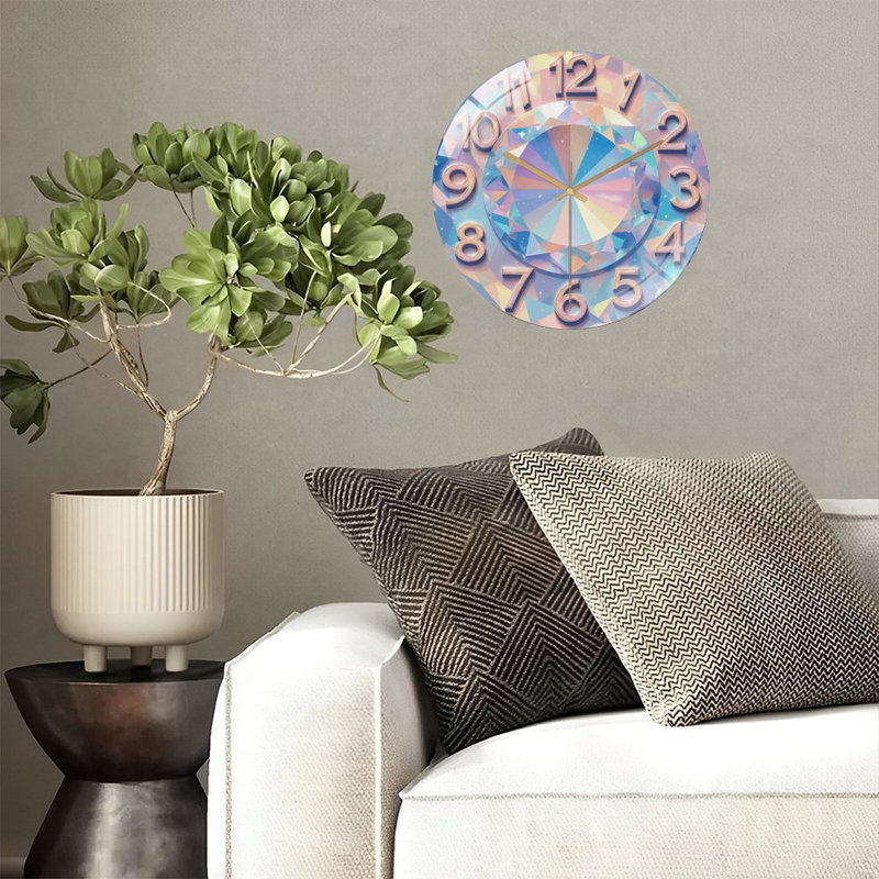 Horloge murale Holographic