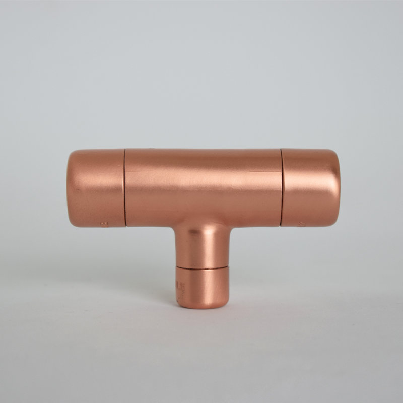 Copper Knob T-Shaped Thick-Bodied