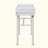 Metal Vanity Desk with One Drawer-2134994316