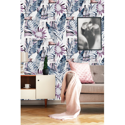 Peel & Stick Floral Wall Mural