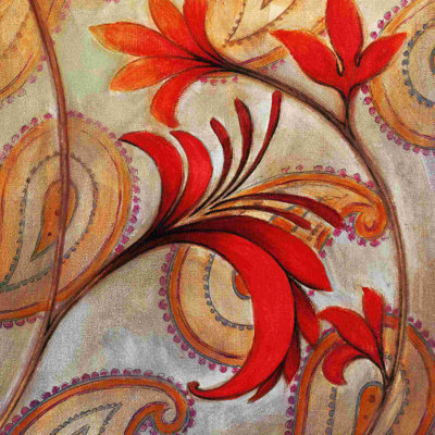 " Transitional Red Flower 8 "
