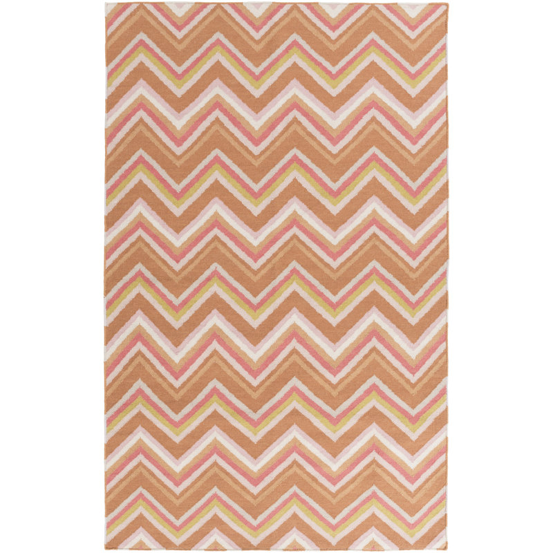 Wool Geometric Indoor Rug, Square 8'