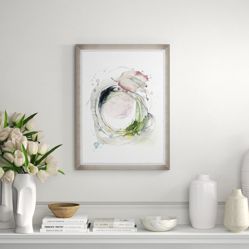 Ocean Voice III Print by L. Bodine, Glass Coat, 63" H x 47" W x 1.5" D