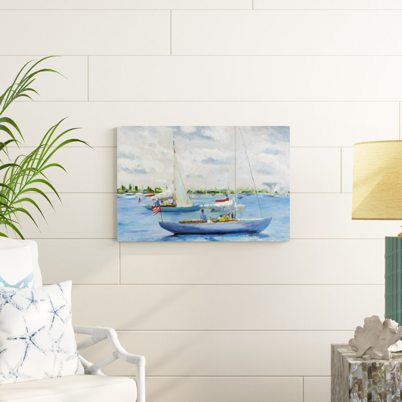 «Fun & Lala», peinture sur toile, H 20 po x l 30 po