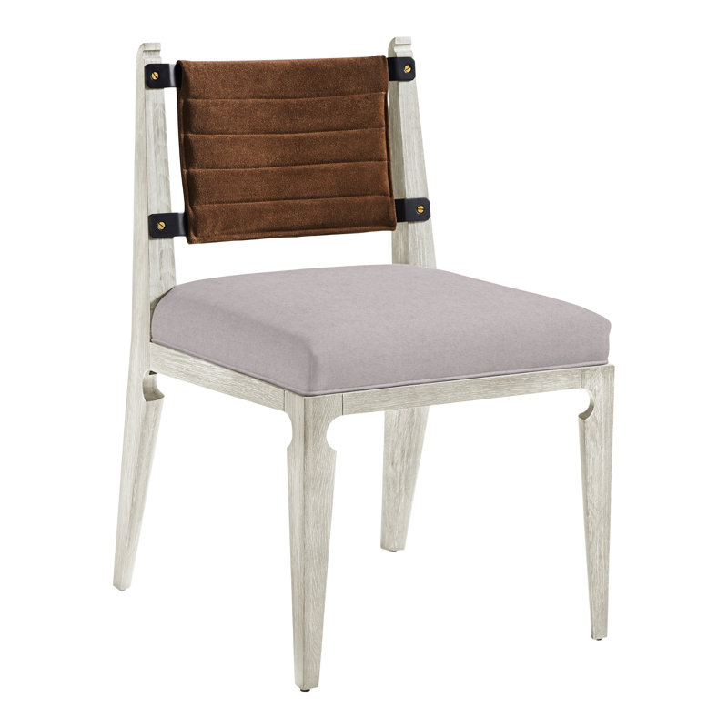 Thom Filicia Home Gifford Side Chair, Nadia Linen, Navajo
