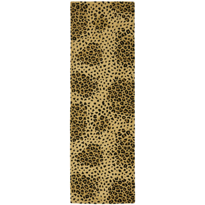 Dorthy Hand Tufted Wool Pile Animal Print Rug