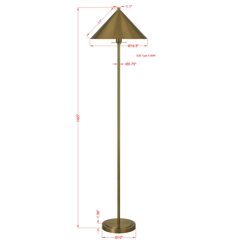 Lampe sur pied Allura