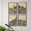 Hillside Walking Path I - Ensemble de 4 reproductions d'art sur toile encadrées-978974400-978974415