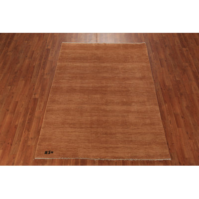 Tapis oriental moderne fait à la main Gabbeh 5 x 6