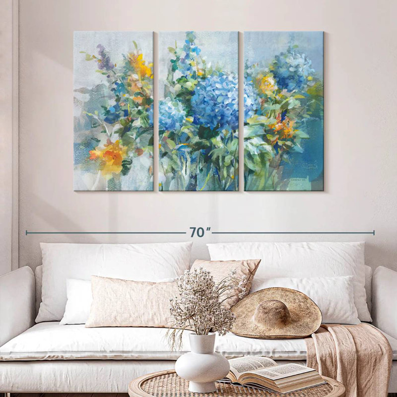 Harnek August Garden, 32" H x 50" W