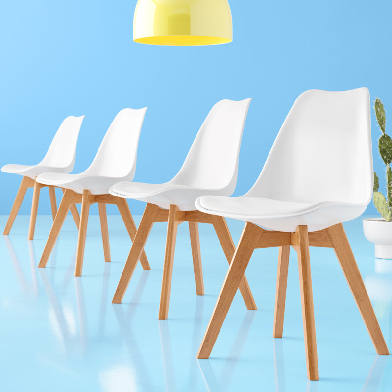 Chaise d'appoint Hermina, Blanc, 4