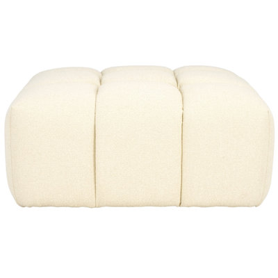 Haring Boucle Tufted Ottoman by Joss & Main