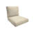 Eddie Bauer Deep Seat Patio Cushion Set, Sunbrella Fade & Water Resistant for Patio Sofas, Sectionals & Deep-Seat Loungers, 23"W x 24"D, 5" thick; Back 24"W x 20"H, 5" thick, Reversible,Spectrum Cilantro-18066174-18066142