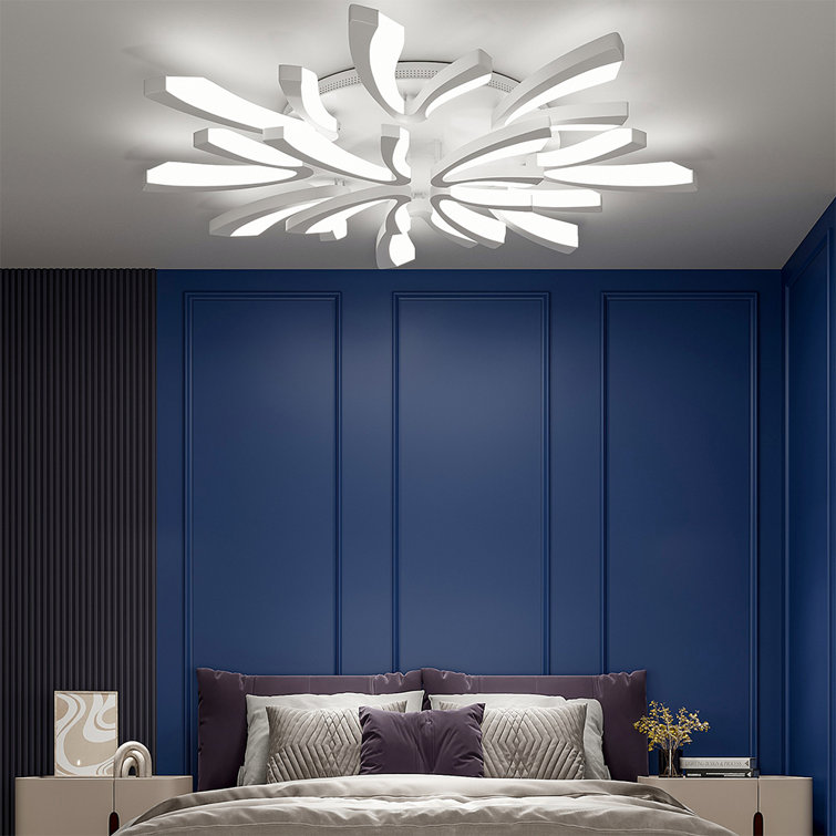 Bernovich 12-Light 110cm LED Semi Flush Mount