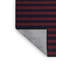 Tapis gris à rayures horizontales lavable à la machine-563977294