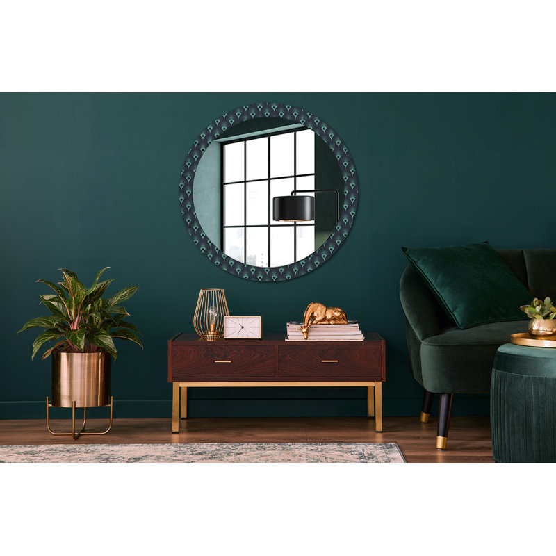Huldar Glass Flat Wall Mirror