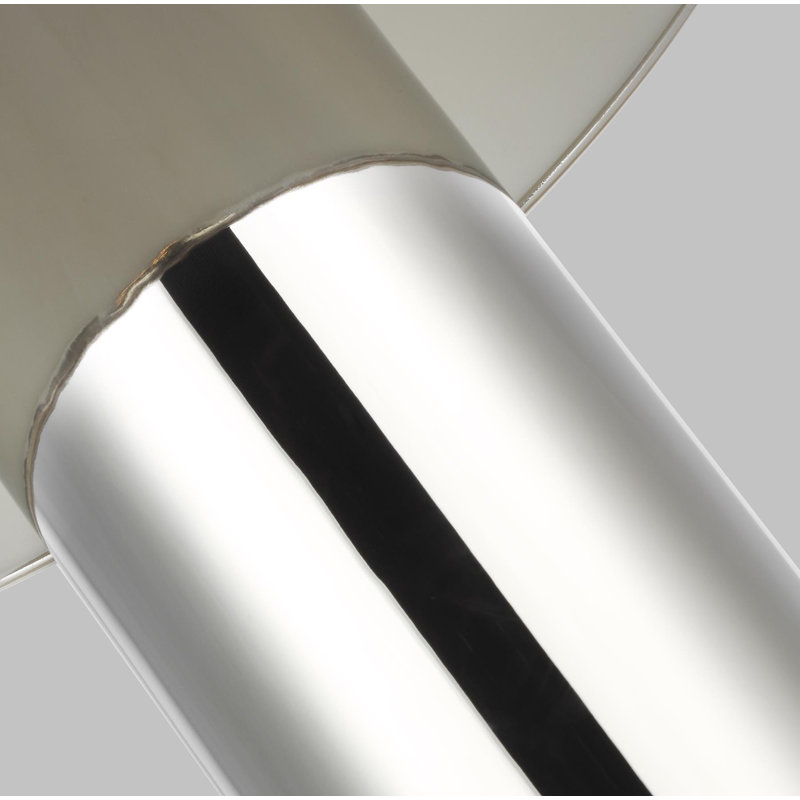 Lampe de table 22,37 po Cotra, Argent