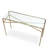 Console Table Xandria Vintage Brass Finish