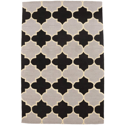 Performance Wool Geometric Indoor Rug