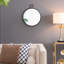 Miroir mural 24 po x 27 po avec cadre noir