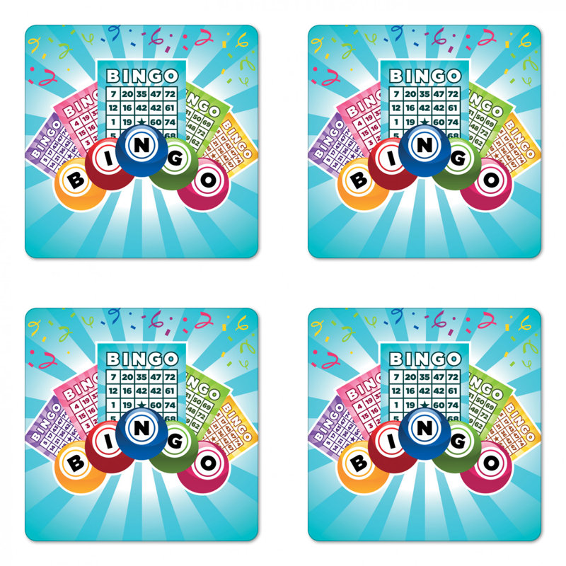 Sous-verre de bingo