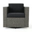 Chaise de terrasse pivotante avec coussins Arville-83450679