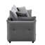 Lit gigogne en tissu avec rangement Irina-663562952