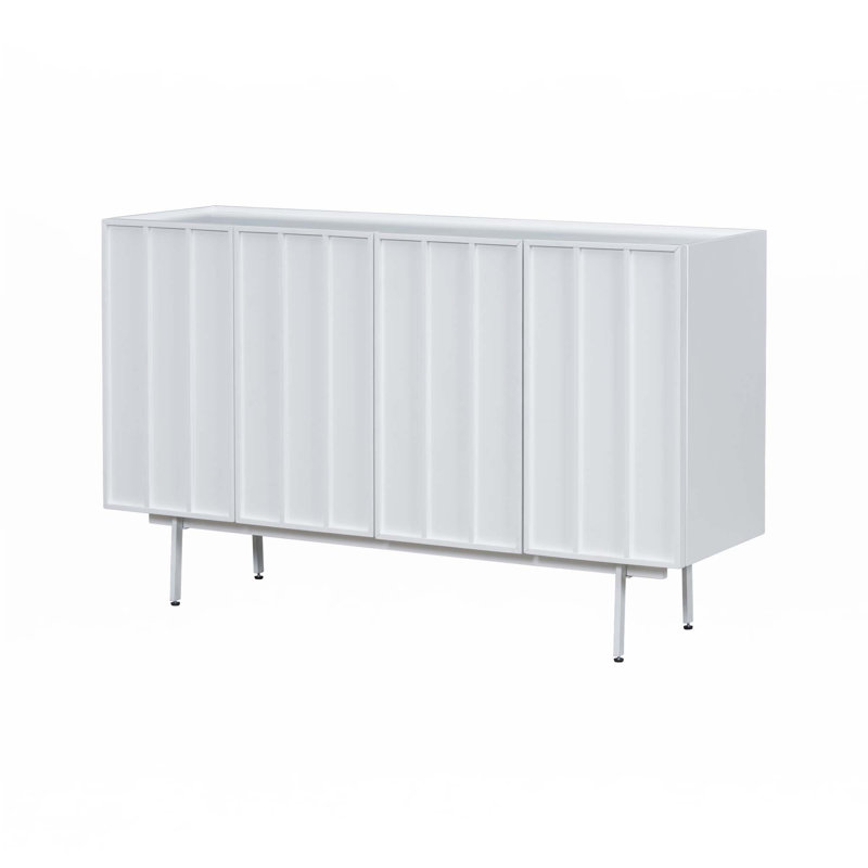 Armoire de rangement courbée