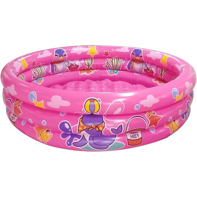 Versatile Inflatable Pool for Kids' Swimming, Ball Play & Infant Relaxation