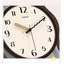 Horloges murales brunes beiges en acrylique-1341461968