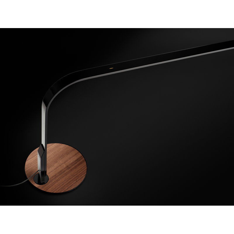 Lim 360 Table Lamp, Black, Walnut