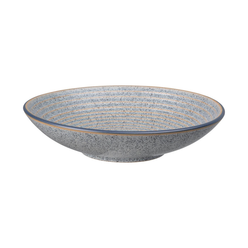 Bol à nervures moyen gris Denby Studio