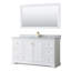 Ensemble de meuble-lavabo simple 60 po avec miroir Avery-51712082-51712083-80215995