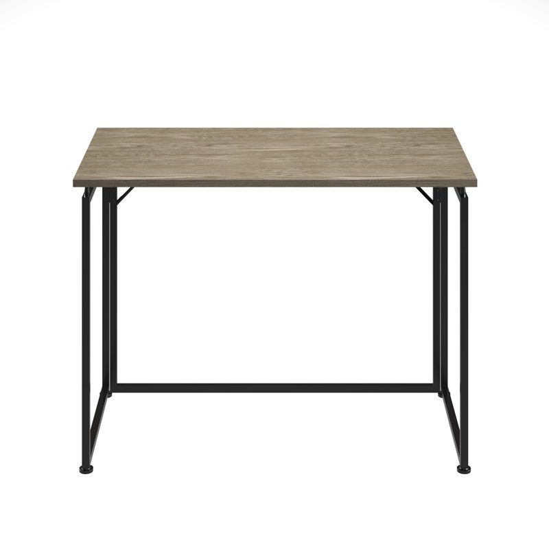 Bureau pliant peu encombrant - gris