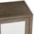 Katherine 39" Deep Brown 2-Door Rattan Media Cabinet